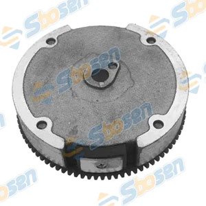 [1270-1273] Gasoline 168F-192F Flywheel + Ring Gear 飞轮+齿圈